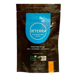 Deterra Drug Deactivation System & Disposal~Deactivates Drugs Safe Convenient MP